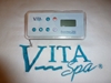 460086, Vita Spa L200 Selectron 200 Spa Side (New Look): THIS WILL ONLY WORK ON THE L200 CIRCUIT BOARD REGARDLESS OF WHAT YOU CURRENTLY HAVE. IF YOU HAVE A 500 BOARD, IT WILL NOT WORK. (Electronic part that is not returnable)  Vita Spa Selectron 200 Spa Side Controller, 460086, 0460086, 30460086, Consumer Engineering Topside Control Panel 460086, 6 Button, Topside Control, Vita L200, Selectron 200, 6BTN, LCD, 5 foot Cable 